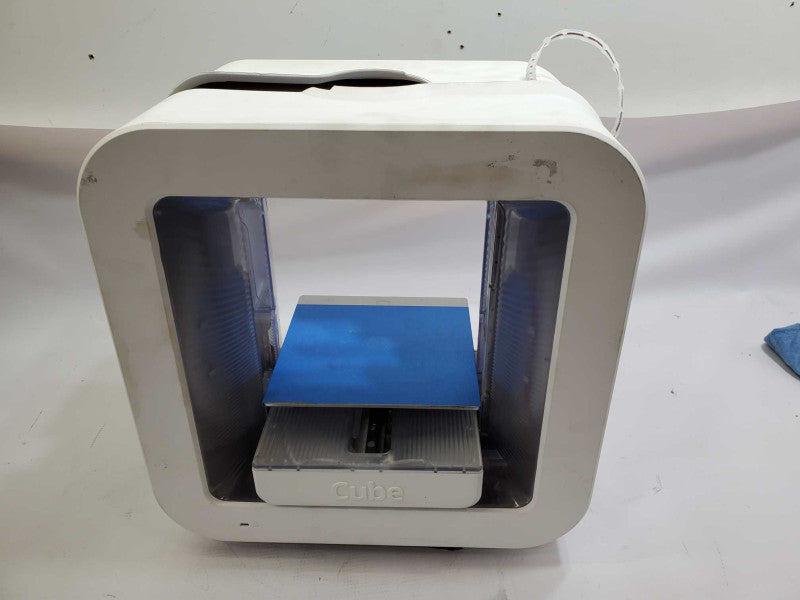 3D Systems Cube Cuber-1 3D Printer, P/N 392200 _ AS-IS )