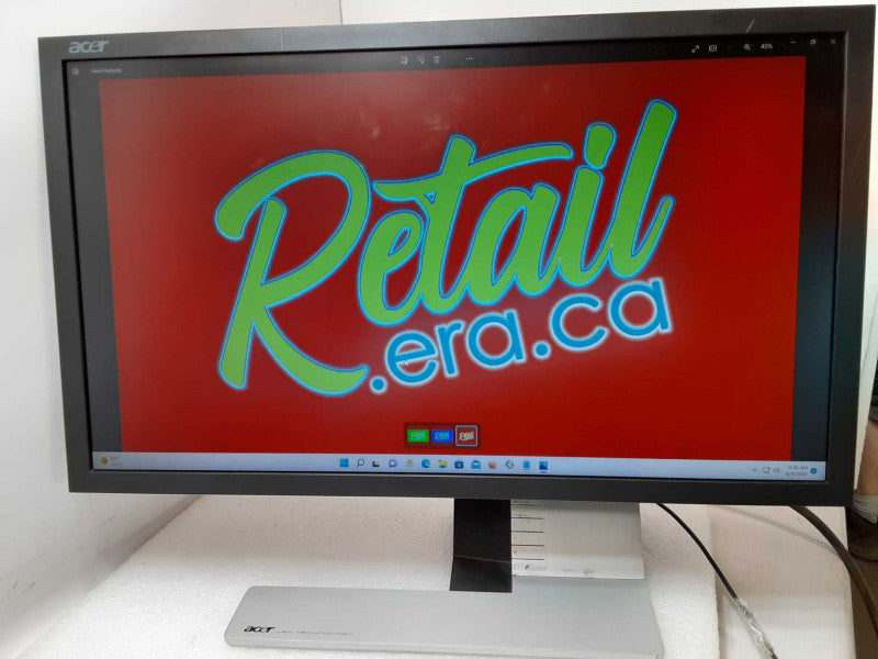 Acer S243HL 24\\" Widescreen LED-Backlit LCD Monitor HDMI/VGA _