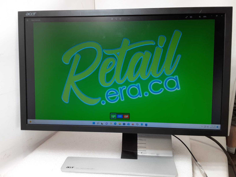 Acer S243HL 24\\" Widescreen LED-Backlit LCD Monitor HDMI/VGA _