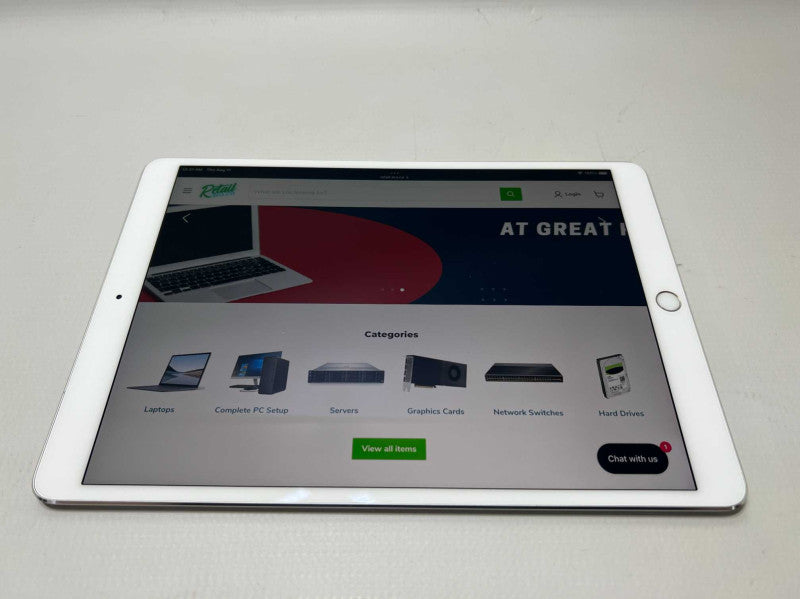 iPad Pro (10.5-inch) 64GB Wi-Fi + Cellular Silver -