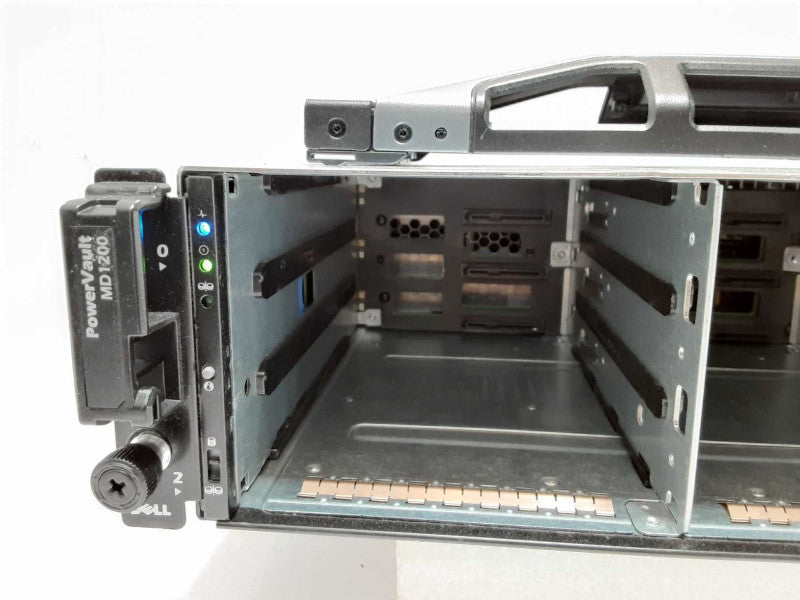Dell PowerVault MD1200 Storage Array w/ 2x03DJRJ Controllers, 2x PSU, 3.5\\" See _