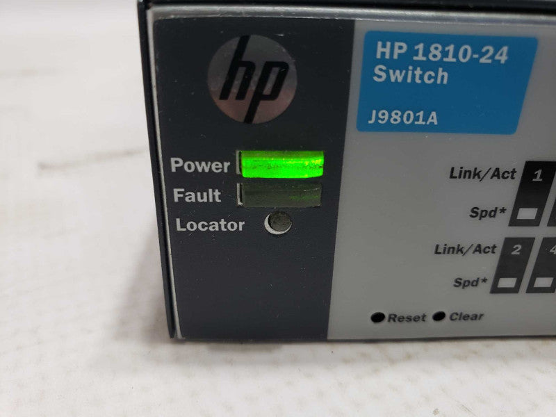 HP J9801A / 1810-24, 24-Port Fast Ethernet Switch [