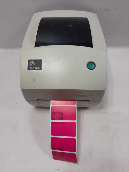 Zebra Desktop Model TLP 2844 Label Thermal Printer USB, TESTED ~