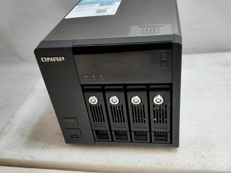 QNAP TS-453 Pro Network Attached Storage, NO HDDs, AS-IS ~