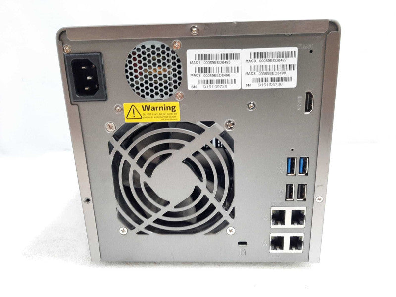 QNAP TS-453 Pro Network Attached Storage, NO HDDs, AS-IS ~