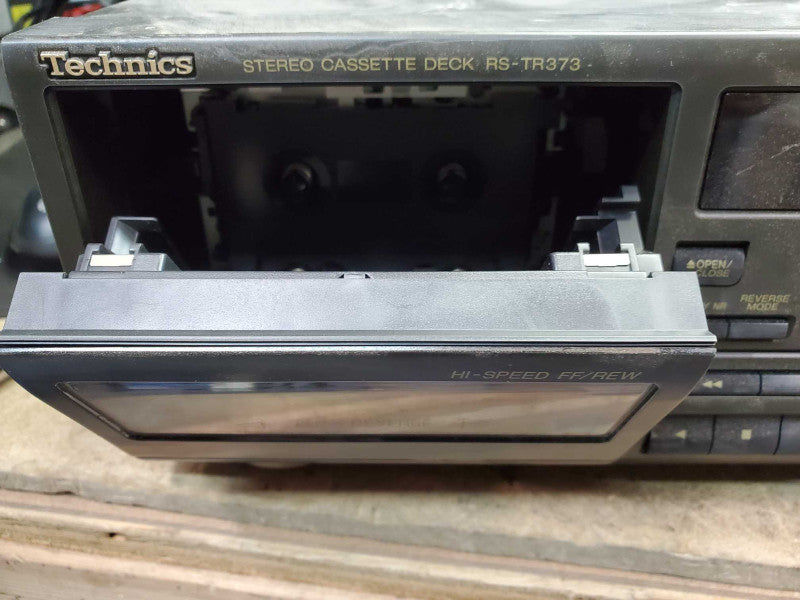 TECHNICS RS-TR373 Twin Cassette Tape Deck **SERVICED FULLY WORKING** )