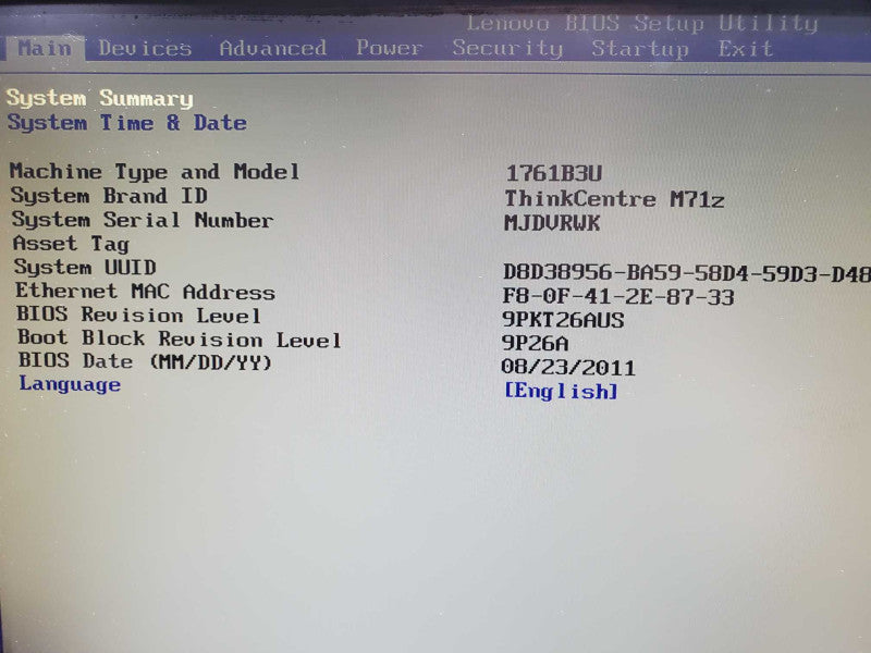 Lenovo M71z 20\\" Ai0, Celeron G530 2.4GHz 2GB DDR3 |