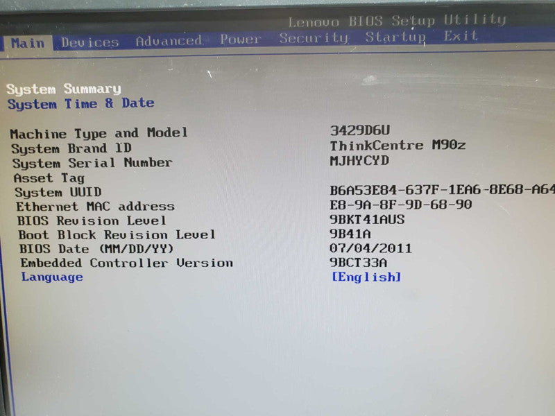 Lenovo ThinkCentre M90z 23\\" AiO, Pentium G6960 2.93GHz 8GB DDR3 |