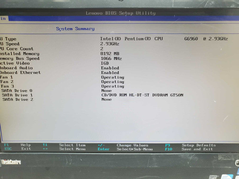 Lenovo ThinkCentre M90z 23\\" AiO, Pentium G6960 2.93GHz 8GB DDR3 |