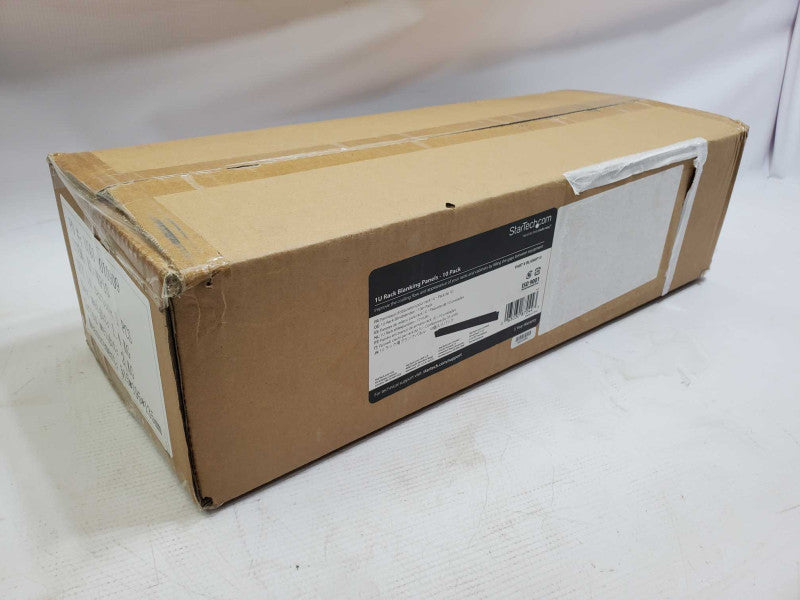StarTech.com 1U Blanking Panels - Tool Less Blank Rack Panels 10 Pack  )