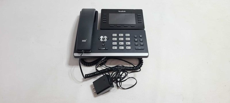 Yealink SIP-T54W Prime Business Phone POE SIP-T54W (No Stand) W/ AC Adapter $