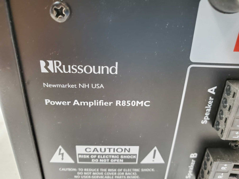 Russound R850MC Power Amplifier 8 Channel _ Power-on tested  )