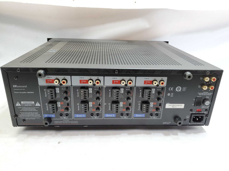 Russound R850MC Power Amplifier 8 Channel _ Power-on tested  )