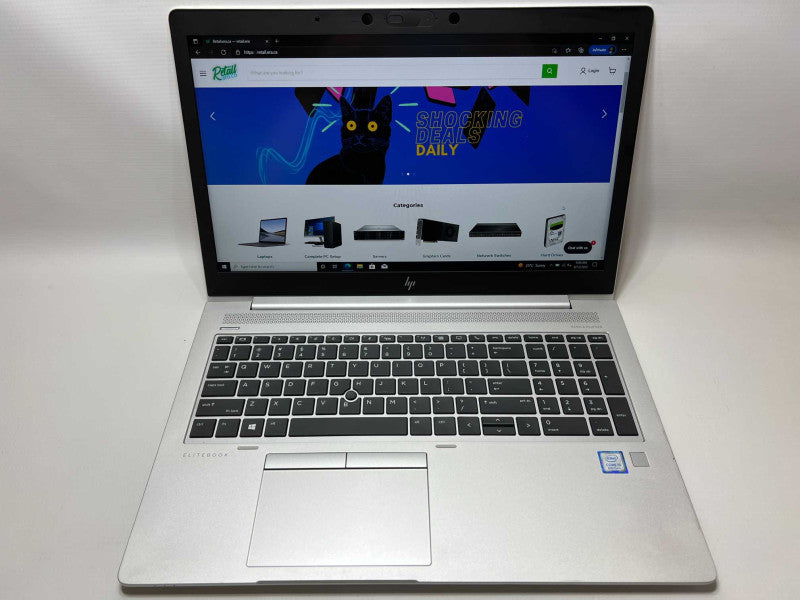 HP EliteBook 850 G5 with i5-8250U 8GB RAM & 256GB SSD Storage  -