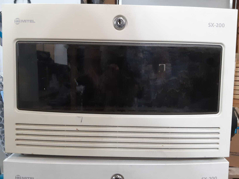 MITEL SX-200 SX200RM PHONE SYSTEM CHASSIS CABINET No KEY/PSU/Cards _