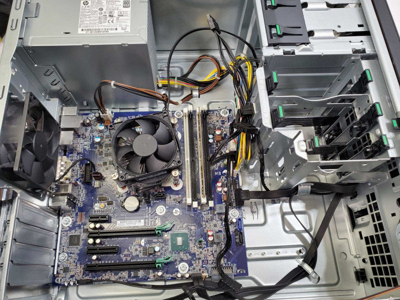 HP Z240 Tower Workstation Core i7-6700 @3.4GHz 8GB DDR4 No HDD )