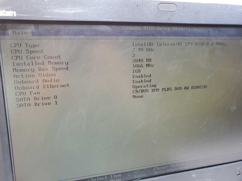 Lenovo ThinkCentre M71z 20\\" AIO Intel Celeron 2.4GHz, 2GB, No HDD, No Stand (