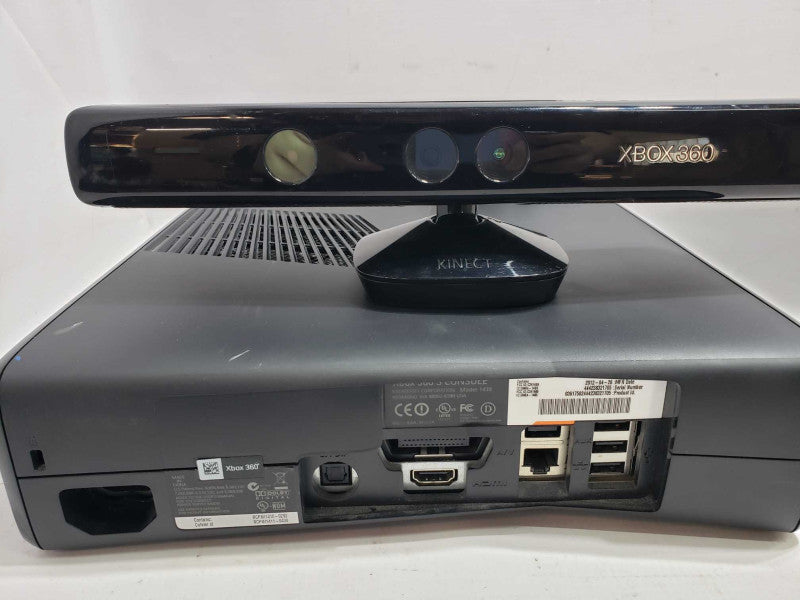 XBox 360 S Console Black with 2 Controller Kinect [
