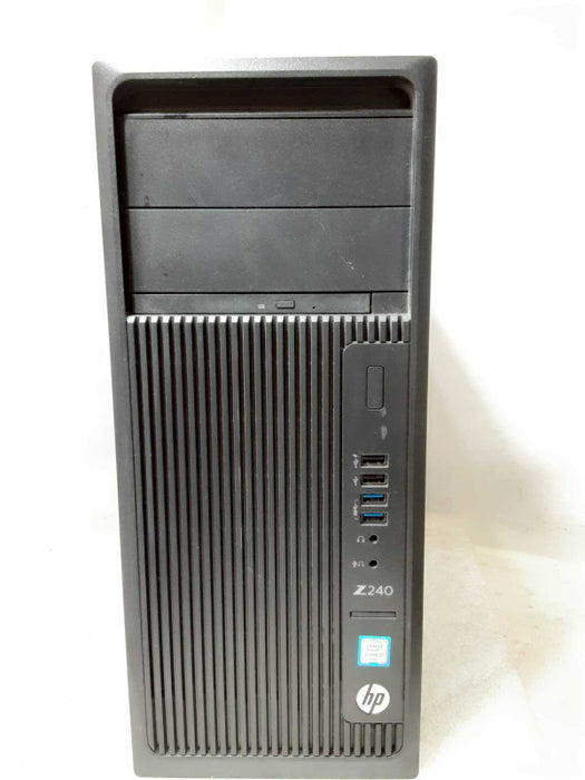 HP Z240 Tower Workstation, Core I7-6700 3.4GHz, 16GB DDR4, 3x HDD Caddies _