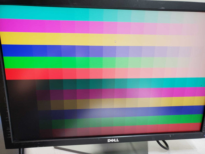 DELL U2410f DVI HDMI VGA 24W LCD Black w/ Stand )