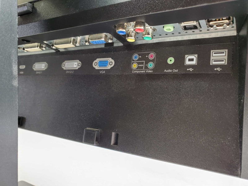 DELL U2410f DVI HDMI VGA 24W LCD Black w/ Stand )