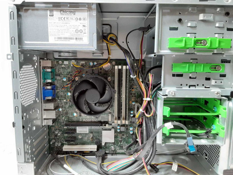 Acer Veriton M4640G PC, Core I7-6700 3.4GHz, 8GB RAM, No HDD, 2x HDD Trays _