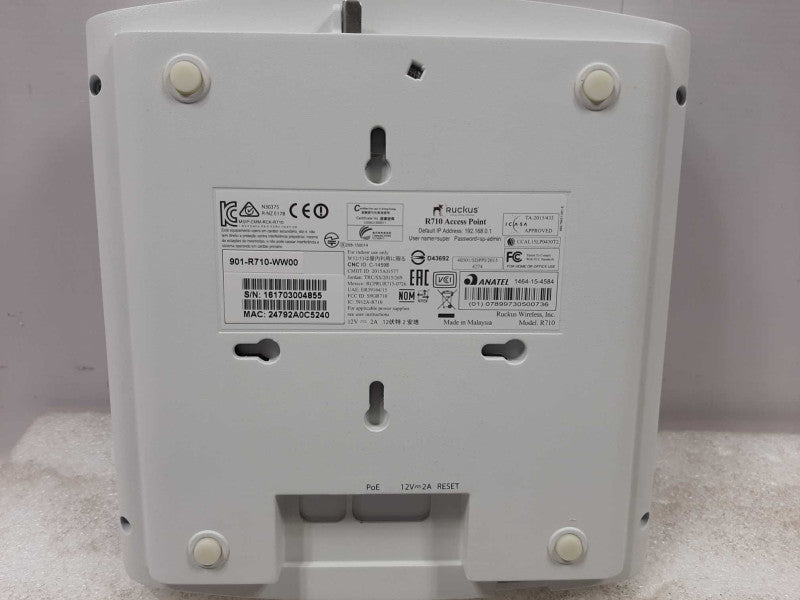 Ruckus Wireless ZoneFlex R710 Access Point 901-R710-WW00 ~