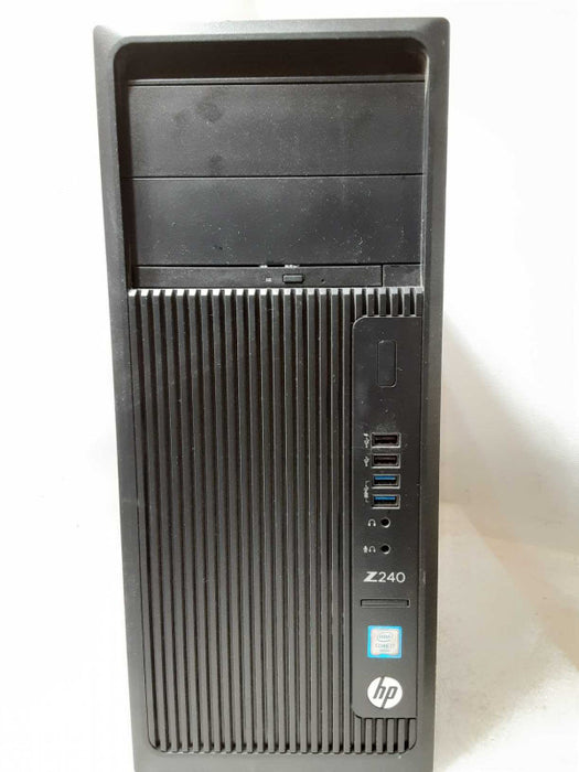HP Z240 Tower Workstation, Core I7-6700 3.4GHz, 8GB DDR4, 3x HDD Caddies _