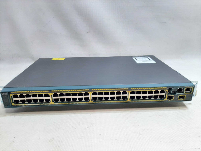 Cisco WS-C2960S-48TS-S 2960 Series 48 Port Gigabit Managed FACTORY RESET ~