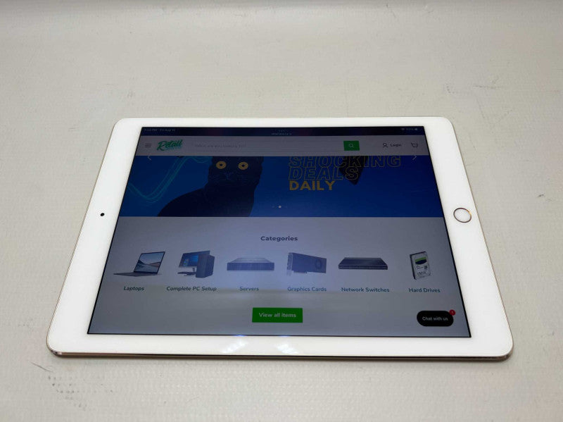 iPad Air 2 64GB Storage Gold  -