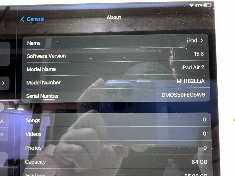 iPad Air 2 64GB Storage Gold  -