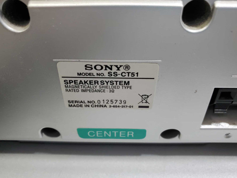 Sony HCD-DX315 Home Theater Receiver w/ Speakers Set & Cables & Remote )