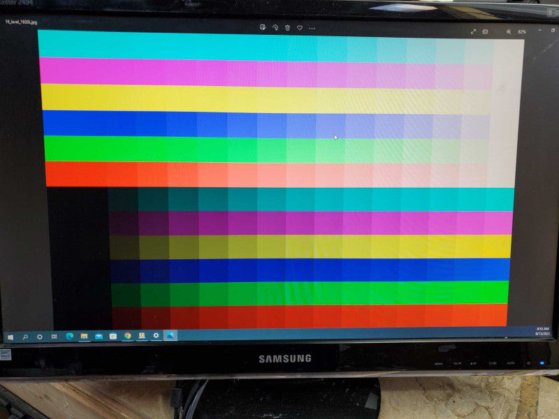 Samsung Syncmaster 2494sw Computer Monitor w/ Power Cord )