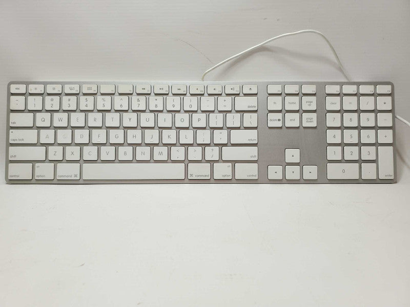 Apple A1234 Slim Keyboard Silver Fully Tested (