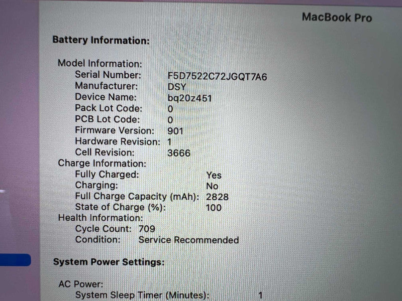 MacBook Pro (13-inch) 2017 with i5 CPU @ 2.3GHz 8GB RAM & 128GB Storage READ -