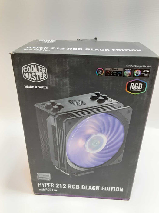 Cooler Master Hyper 212 RGB Black Edition CPU Air Cooler _