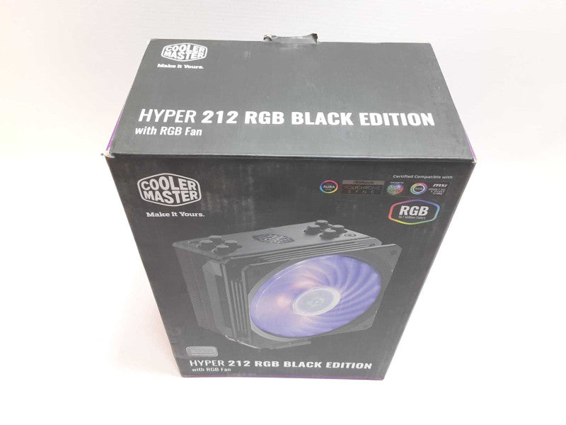 Cooler Master Hyper 212 RGB Black Edition CPU Air Cooler _