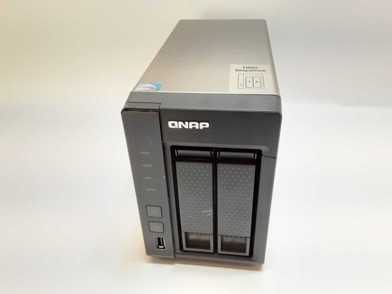 QNAP TS-269L 2-Bay NAS Network Storage Device 2x 3TB HDDs _