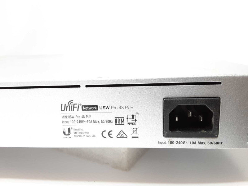 Ubiquiti Unifi USW-Pro-48-PoE Pro 48 PoE Network Switch, AS-IS _