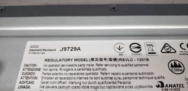 HP 2920-48G PoE+ Switch J9729A / factory reset #