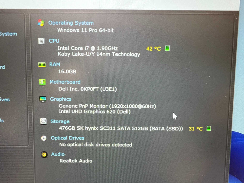 DELL Latitude 7490 with i7-8650 CPU 16GB RAM & 512GB SSD Storage  -