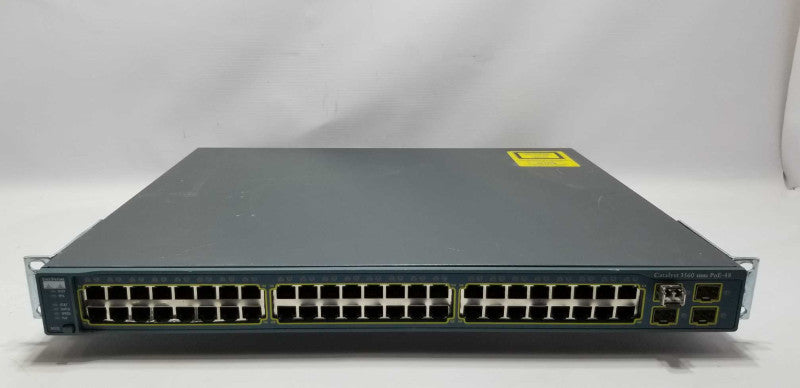 Cisco WS-C3560-48PS-S 48 Port PoE Switch =