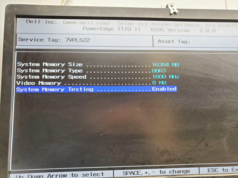 Dell PowerEdge T110 II Xeon E3-1230 V2 @3.3GHz 16GB DDR3 SAS20080IR )