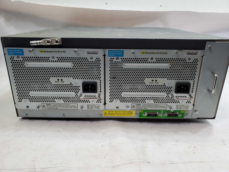 HP ProCurve Switch 5406zl J8697A w/ Modules 6x J8702A 2x J8712A Power )