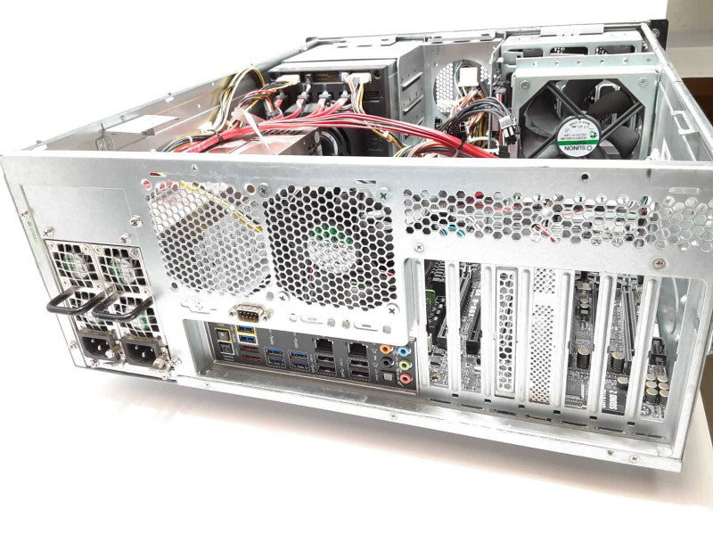 Custom/Asus PC Core I7-5960X 3.0Ghz, 4GB DDR4, 2x PSU, SAS 9266-4i, Read _