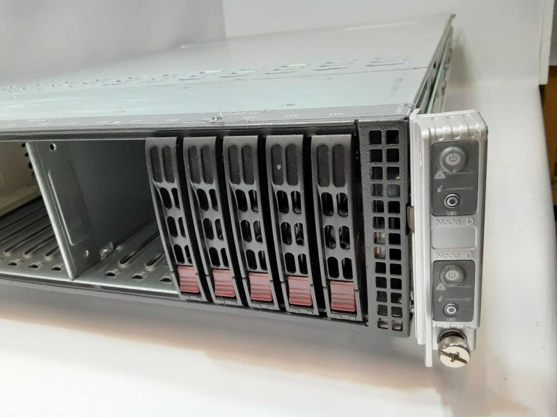Nutanix/Super Micro 3-Node Server, 6x Xeon E5-2620 2.0GHz and 192GB DDR3, Read _