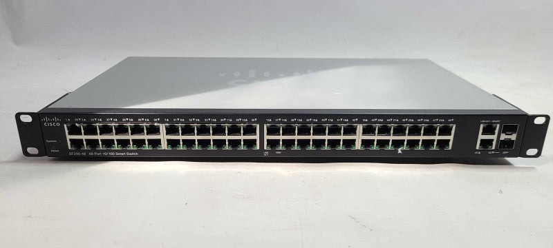 Cisco SF200-48 Smart Switch 48 Ports 10/100 2x SFPs  $