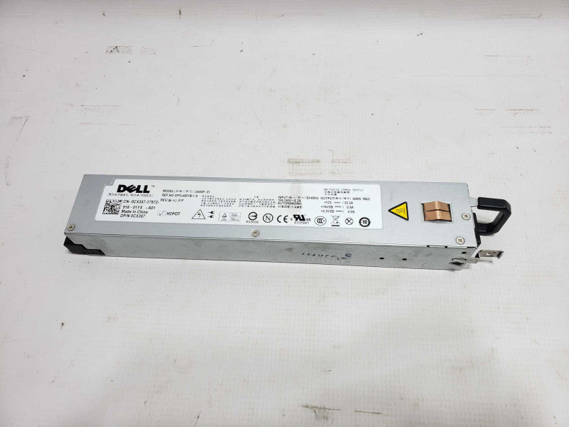 CX357 Dell PowerEdge R300 R400 PSU 400W Redundant Power Supply DPS-400YB-1 A [