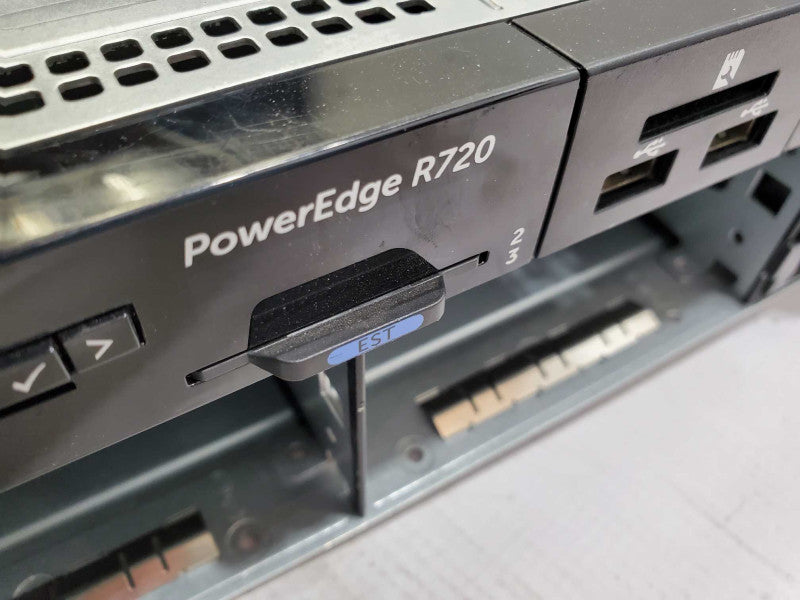 Dell PE R720 Barebone 2x Xeon E5-2650 @2.0GHz No RAM/RAID/HDD/PSU _AS-IS )