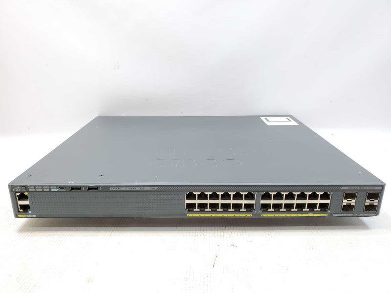 Cisco Catalyst 2960-X WS-C2960X-24PS-L 24-Port 1GbE PoE Network Switch (